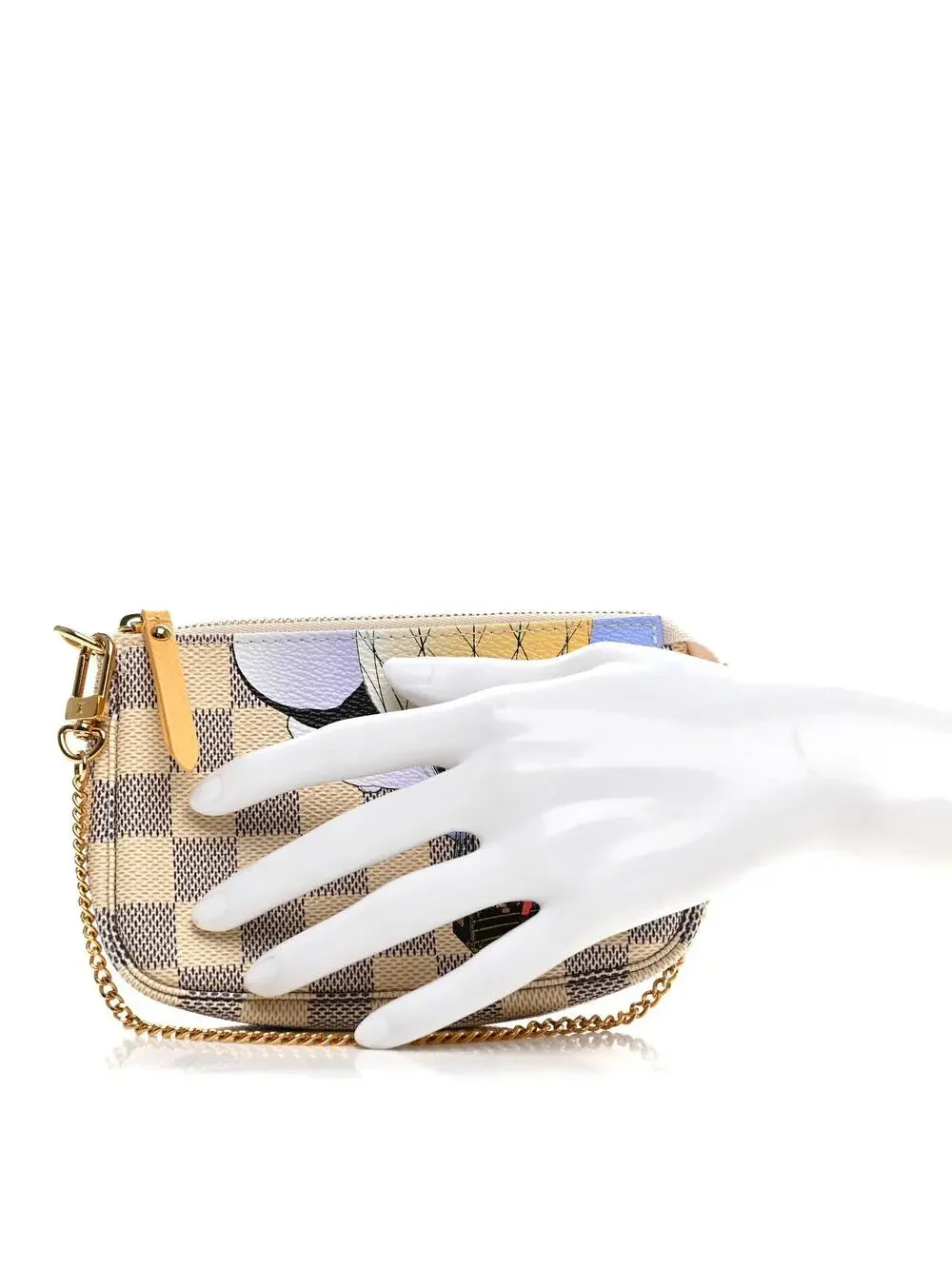 Louis Vuitton Damier Azur Illustre Mini #360810L62B